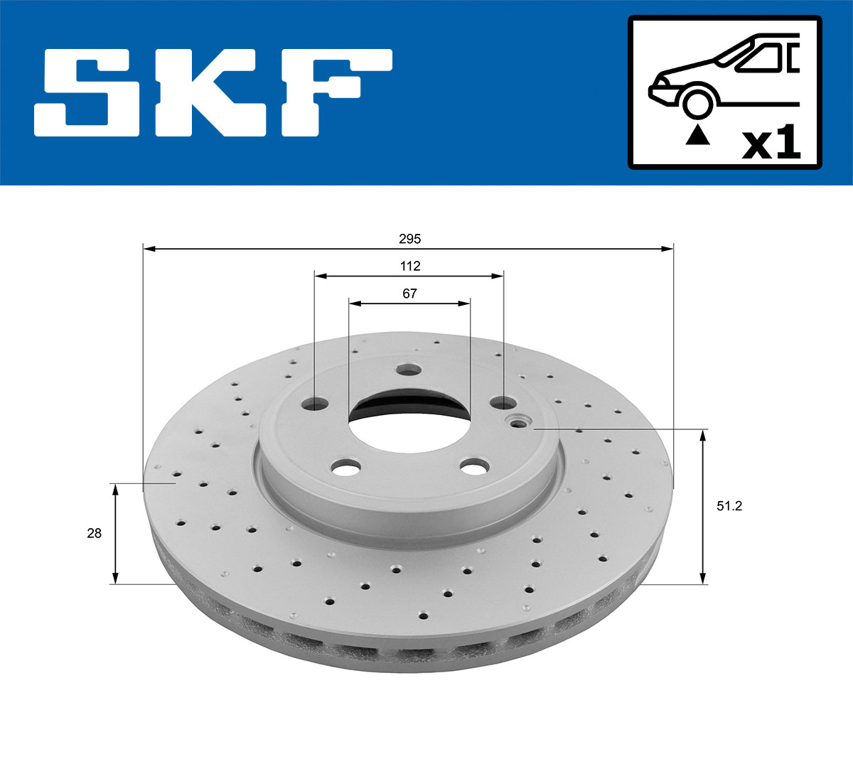 SKF VKBD 80028 V1 спирачен...